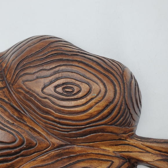 Vintage 1960's Treasure Craft Pottery USA Green Leaf Serving Dish - Picture 7 of 11